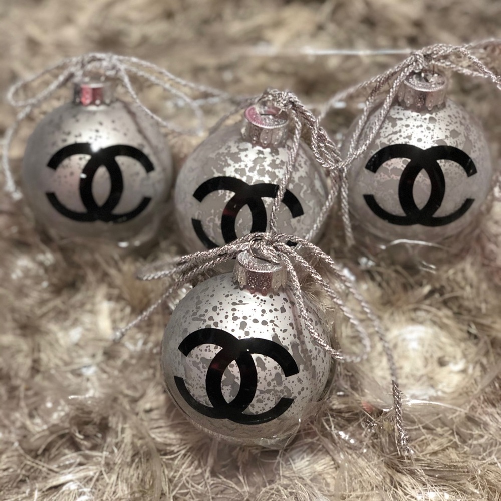 Chanel Christmas Ornaments Set